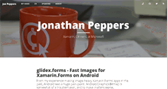 Desktop Screenshot of jonathanpeppers.com